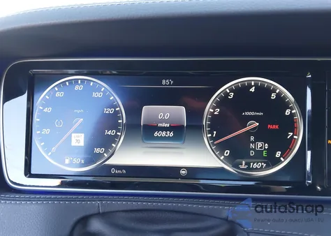 2016 Mercedes-Benz S 550 из США, поврежденный, VIN WDDUG8CB4GA240395